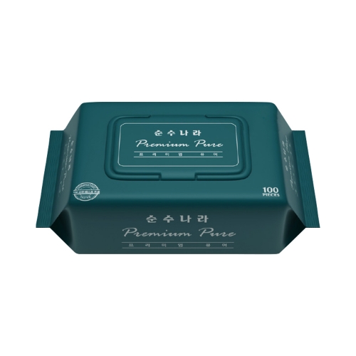 순수나라 프리미엄 물티슈 100매 320g