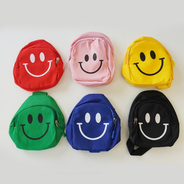 스마일 슬링백 크로스백 가방 구디백 6종 어린이집 생일 답례품 유치원 단체 선물 BAG