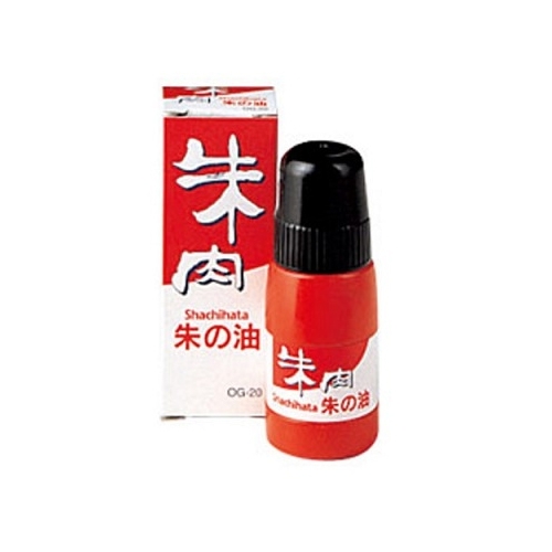 사치하타 스탬프형 인유 OG 20 적색 20ml