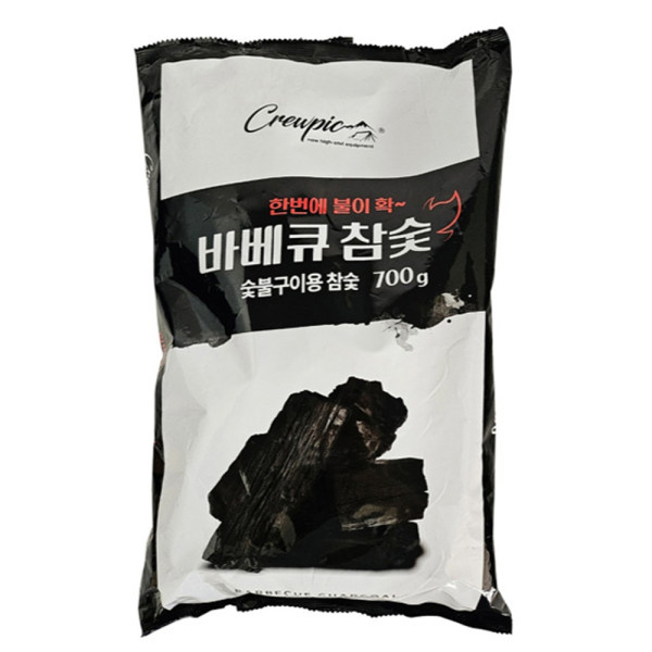 크루픽 바베큐 참숯 700g