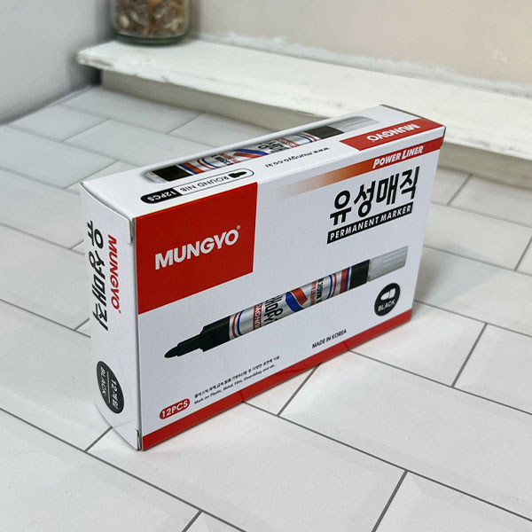 문교유성매직검정12p