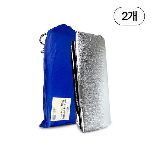양면 야외용 은박 돗자리소 1500x2000mm 2개 야외용돗자리 휴대용돗자리 방