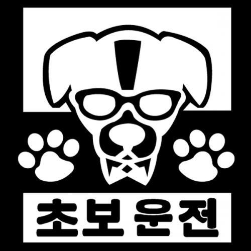 VIP 302 초보운전데코 스티커14번 디자인