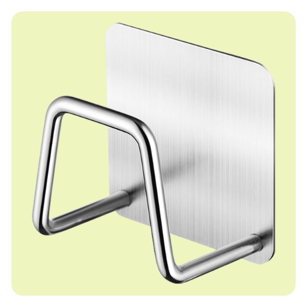 싱크대 홀더 무타공 스텐 수세미 걸이 붙이는 거치대