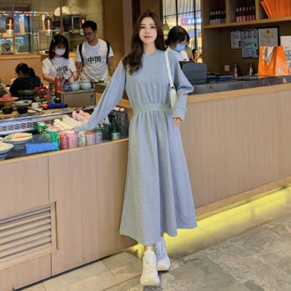 F14293 2컬러 허리밴딩 플레어 원피스 봄신상원피스