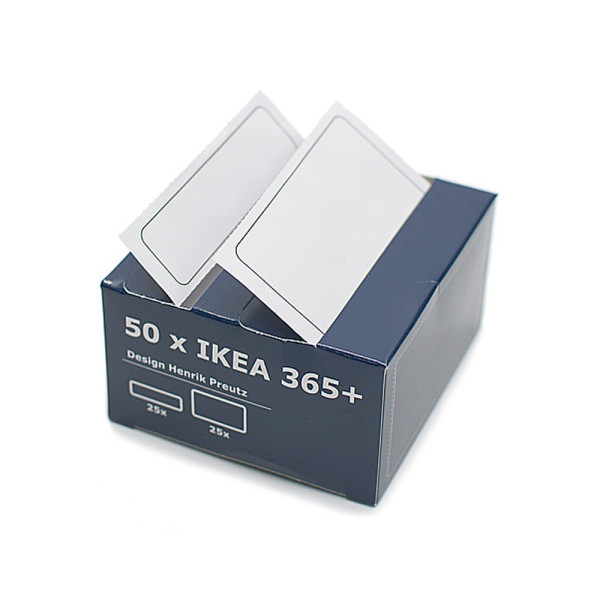 이케아 IKEA 365 투명 라벨 50매 라벨지