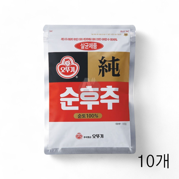 오뚜기 순후추 파우치 150g X 10개 스테이크 향신료 후춧가루 블랙페퍼 고기향신료