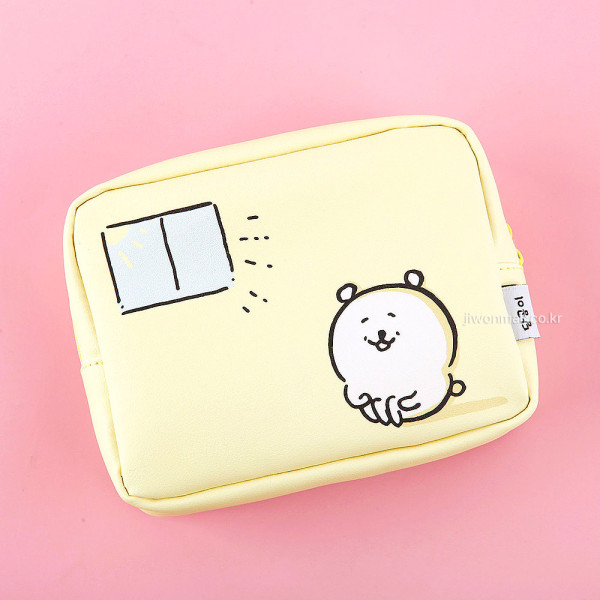 담곰이 노랑 사각 파우치