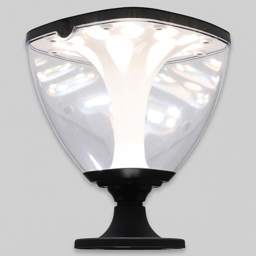 비츠온 태양광 LED 문주등 하만 165x165xH195 블랙 3색