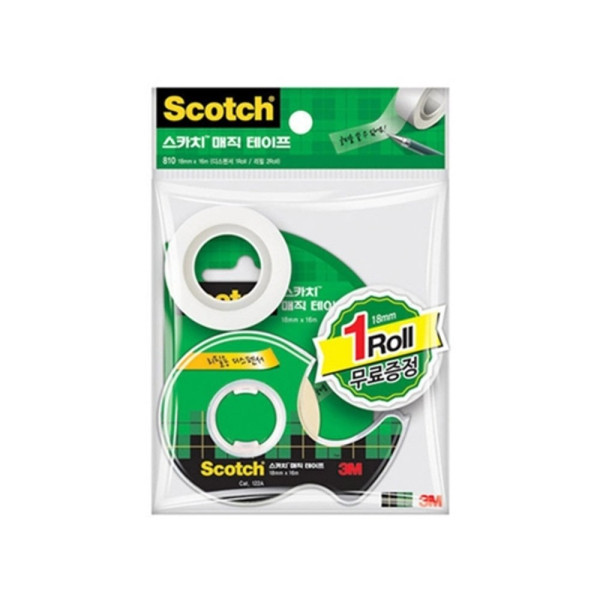 3M 스카 직테이프 디스펜서 122A 18mm 16m