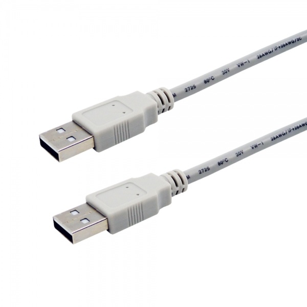 일반 USB2.0 케이블 AM AM 1.8M 그레이