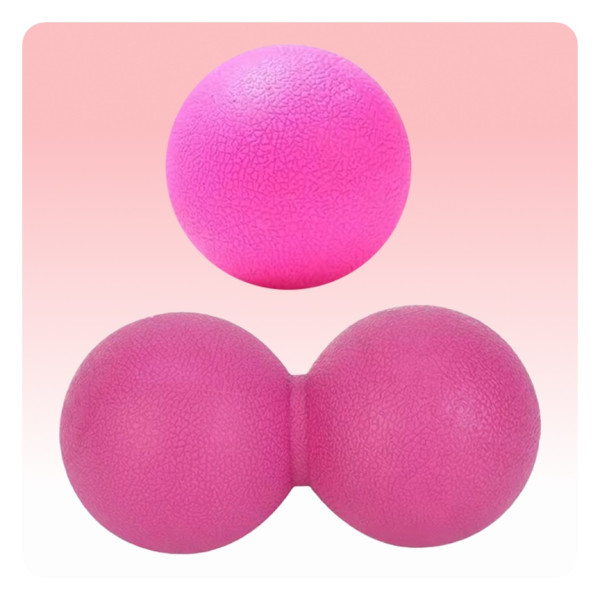더블볼 땅콩볼 싱글 허리 필라테스 세트 마사지볼