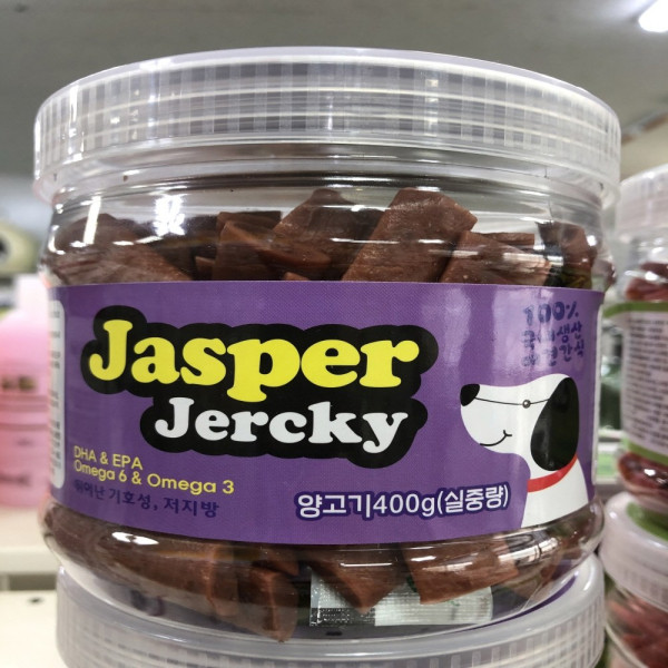 동화애견 제스퍼져키 양고기 400g 애견 반려견 사료
