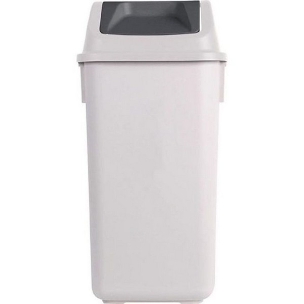 휴지통 35L 스윙 그레이 창신리빙