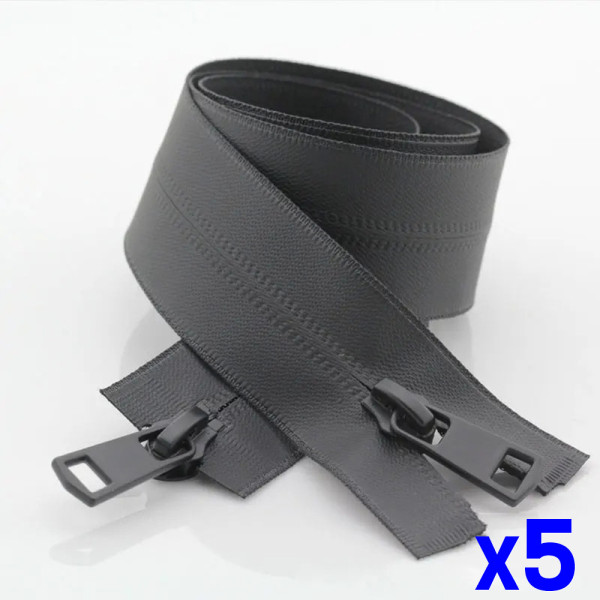 방수지퍼 워터프루프지퍼 60cm x5개