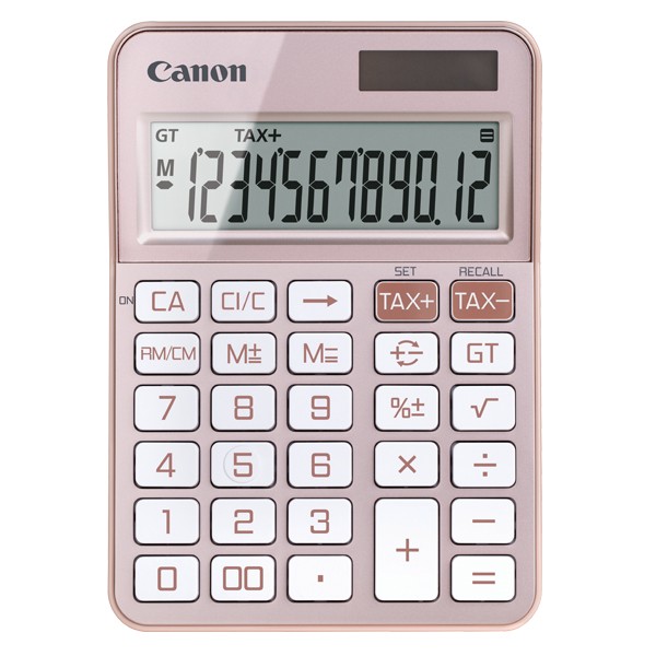 캐논 계산기 KS-125T-PK 핑크