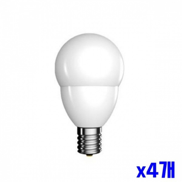 LED 볼전구 5W 전구색 x4개 홈인테리어 LED램프 조명