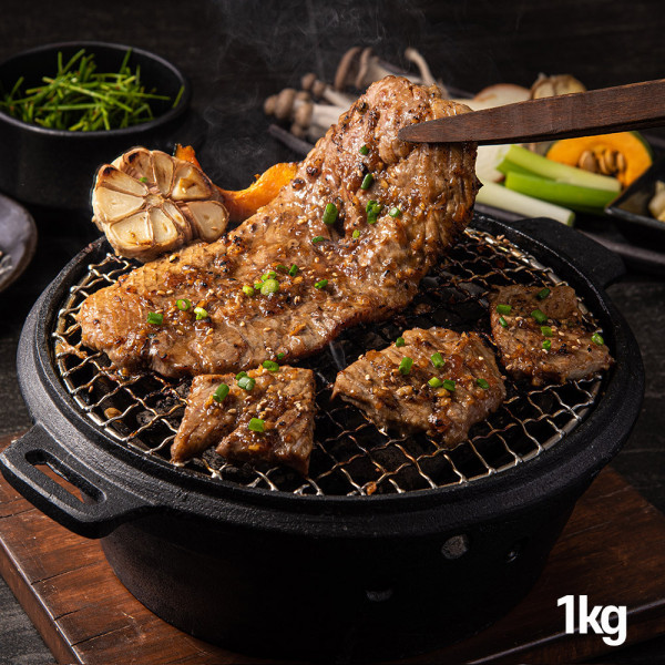 수제 돼지갈비 양념목살갈비 맛 1kg