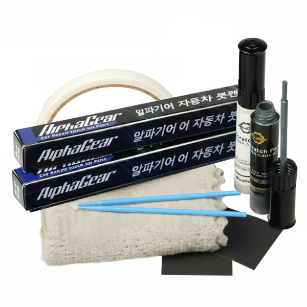 LC9X 딥블랙 붓펜 셀프도색 카페인트 아우디 폭스바겐