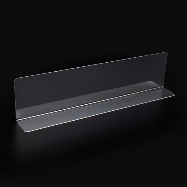 L형 투명 칸막이 25x6cm 1P 일반형