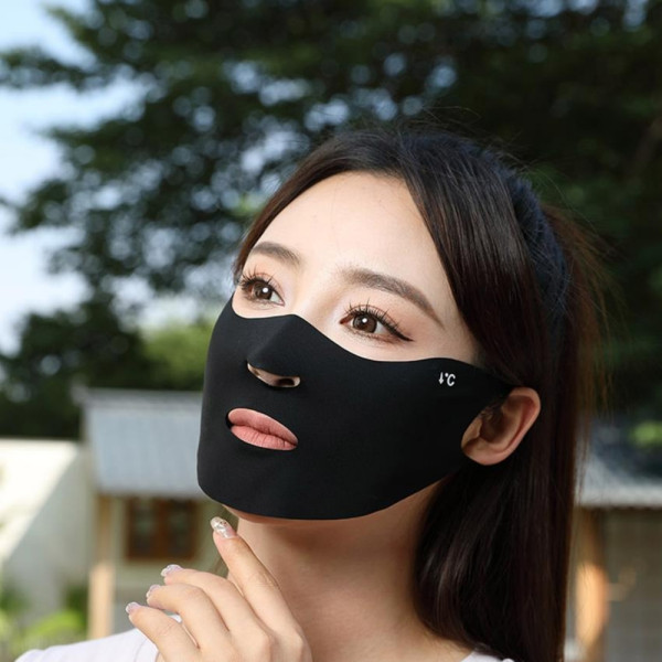 잔솔 자외선 차단 마스크 골프 러닝 얼굴 햇빛 가리개
