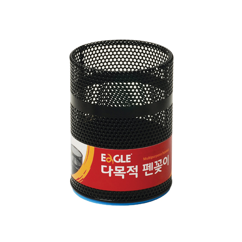 이글)메탈펜꽂이(중)블랙