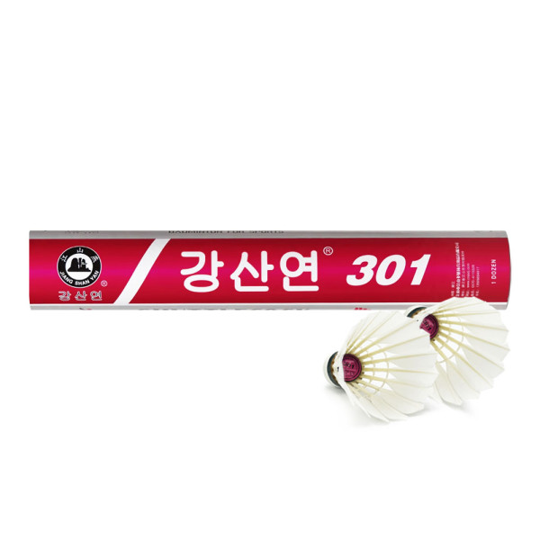 강산연 301 삼공일 배드민턴 셔틀콕 1타 상급자용