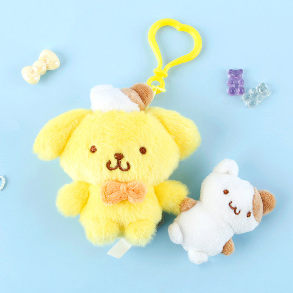 산리오 폼폼푸린 프렌즈소풍 가방고리 13cm