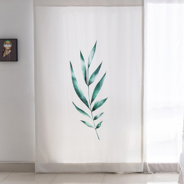 북유럽 암막커튼 리프빅 나비주름 75x230cm 1장