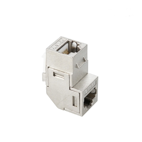 CAT6A 키스톤잭 꺾임 월플레이트 RJ45
