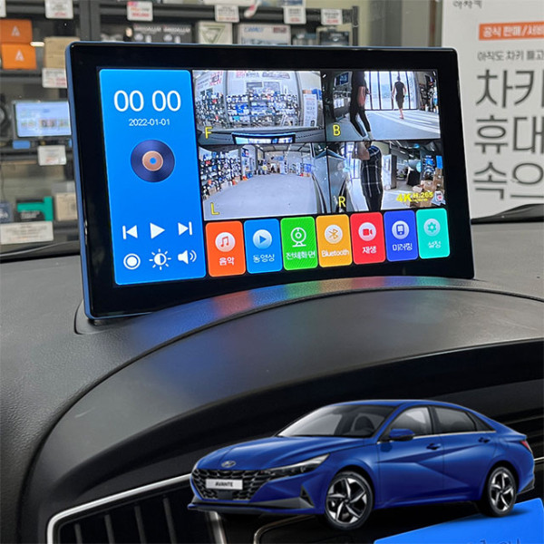 아반떼CN7 제임스P 10.1인치 4채널블랙박스