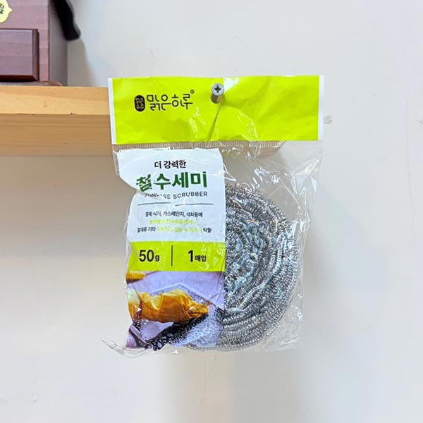 맑은하루 철수세미 50g 1매
