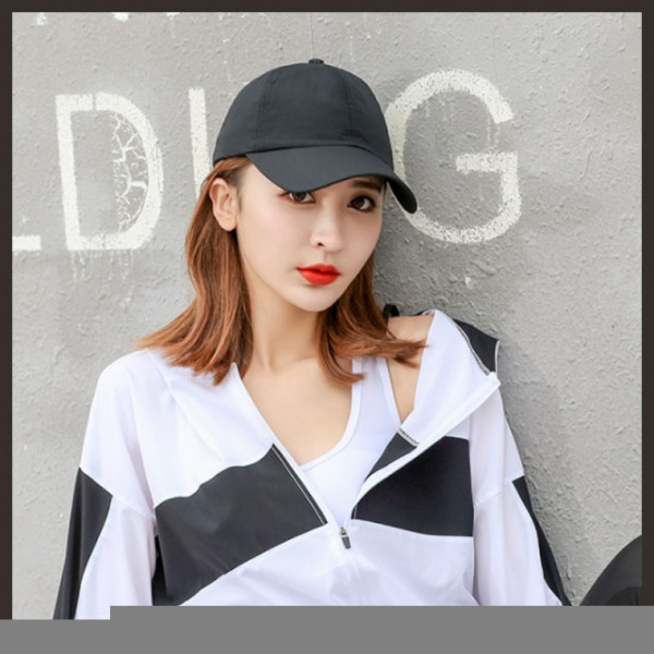 남자 여자 캡모자 여자 볼캡 무지 야구모자 소두 얼작녀 작은모자 작은볼캡
