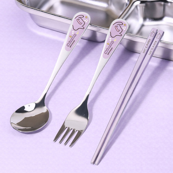포켓몬 메타몽 퓨어 올스텐 스푼포크 젓가락 3P세트