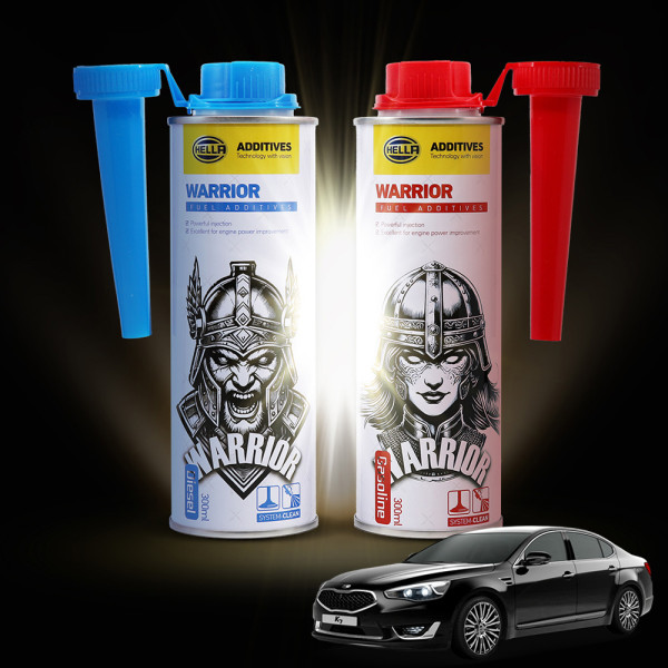 K7 가솔린,디젤 프리미엄 연비향상 헬라 워리어 연료첨가제 300ML