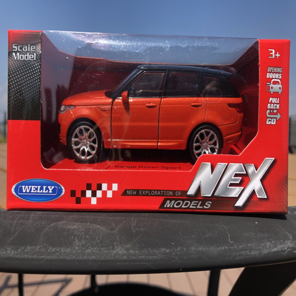 WELLY 12cm NEX 미니카 레인지로버 스포츠 SUV 모형