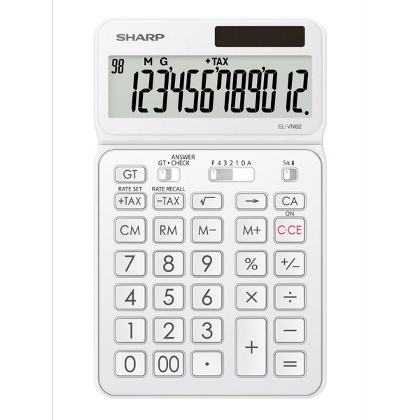 샤프 계산기 EL-VN82 화이트