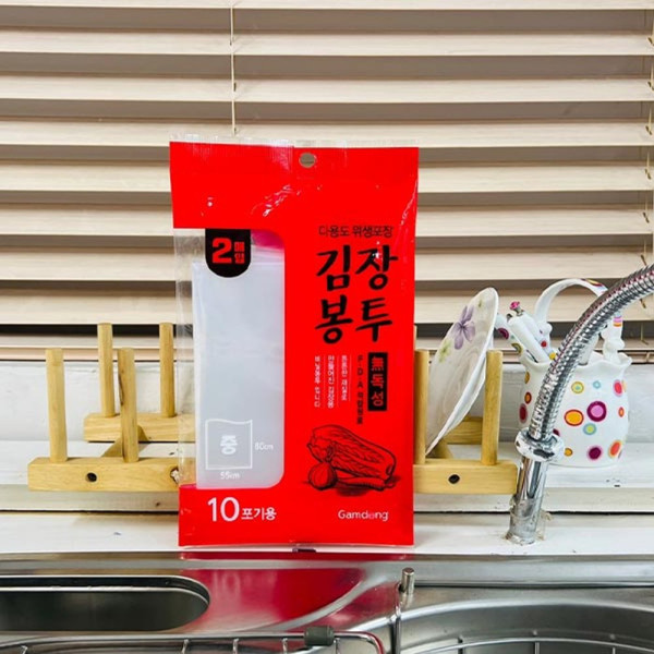 감동 무독성 김장봉투 2매입 10포기용 중
