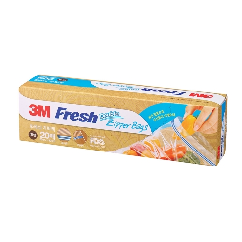 3M 후레쉬 지퍼백 대형 FZ232 3500 25 30cm