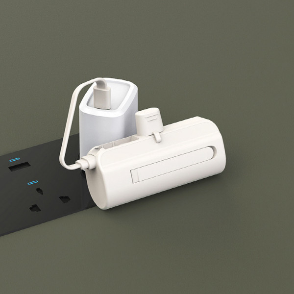 일체형 미니 보조배터리 5000mAh 8핀 서브C핀 4243