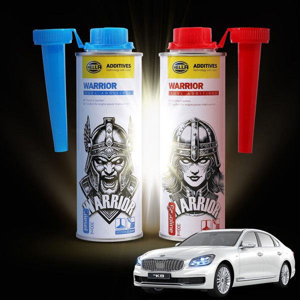 더뉴K9 가솔린,디젤 프리미엄 연비향상 헬라 워리어 연료첨가제 300ML