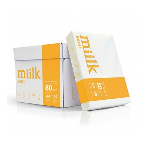 한국제지 밀크복사지 미색 A4 80g 500매