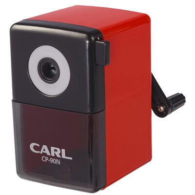 CARL 투톤칼라 연필깎이 CP-90N 레드
