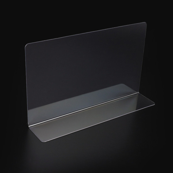 L형 투명 칸막이 20x12cm 1P 일반형