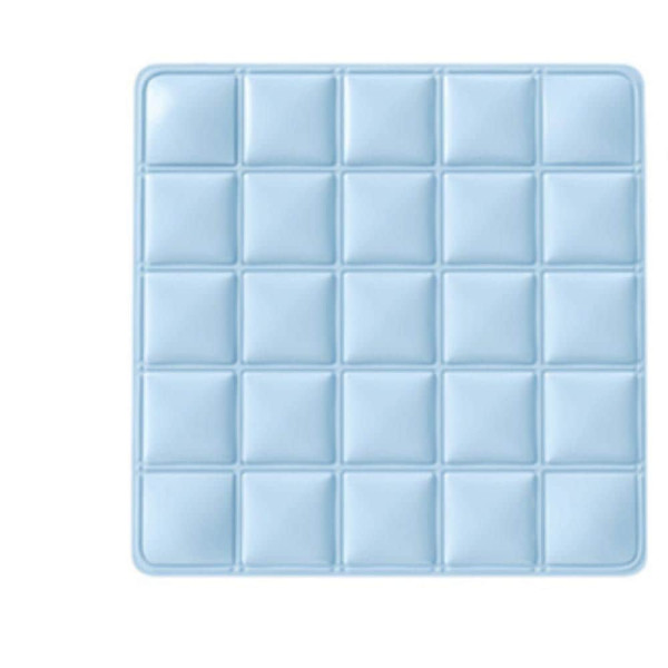 쿨링 냉감 방석 쿨패드 40x40cm 블루