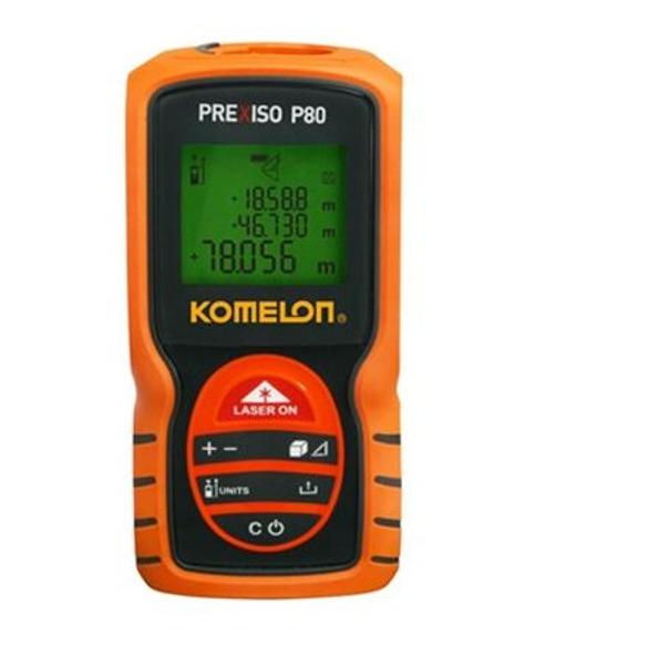 레이저 측정기 P80 측정범위 0.05~80M 코메론