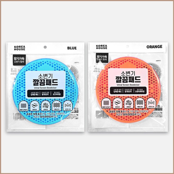 소변기깔끔패드로즈마리향