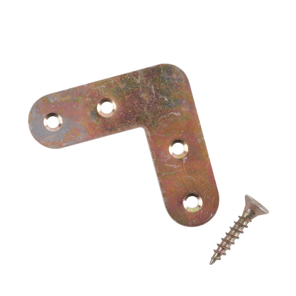보강평철 나사못 세트 코너 ㄱ자 4pcs 60 X 60mm