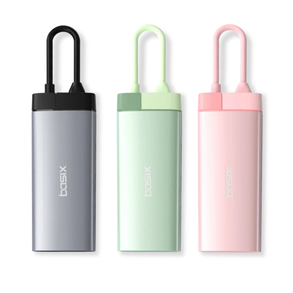 베이식스 6in1 USB 허브 C타입 3.0 HDMI 맥북 노트북 아이패드 멀티허브