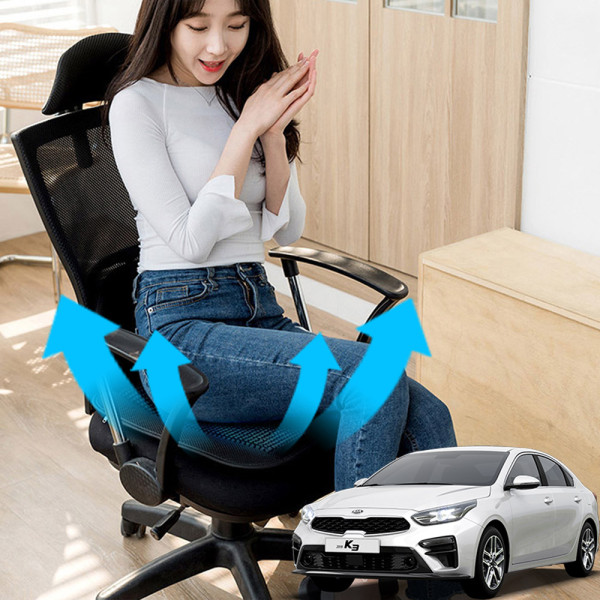 올뉴K3 시원한쿨링팬 메쉬 쿨링방석 호환